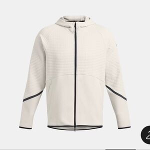 Men's UA Unstoppable Fleece Grid Full-Zip size M